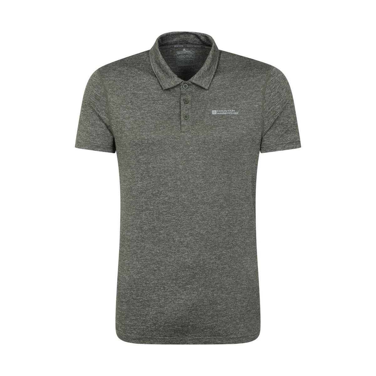 Herren Gestreiftes Feuchtigkeitstransportierendes Poloshirt