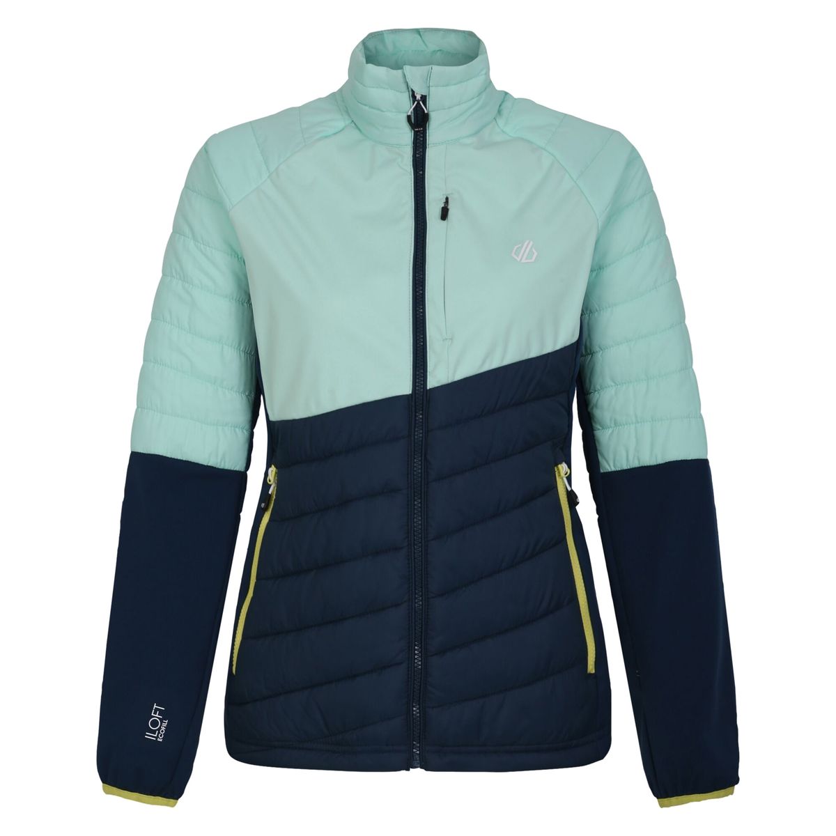 Dare 2B - "Lexan" Hybridjacke für Damen (Minzgrün/Dunkel-Jeansblau)