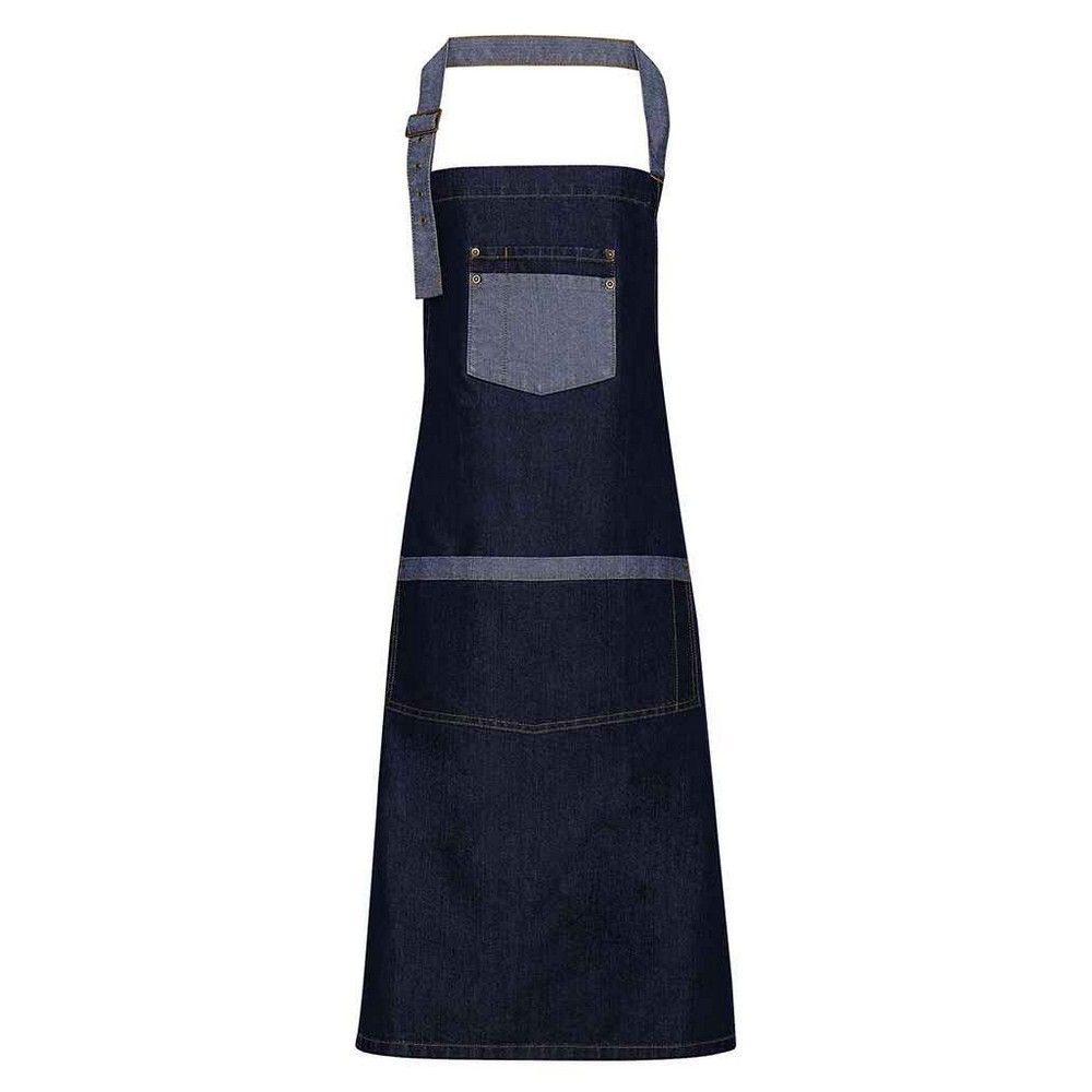 Premier Unisex Adult Domain Full Apron (Indigo Denim)