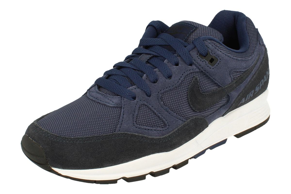 Marineblaue Air Span II Sneaker