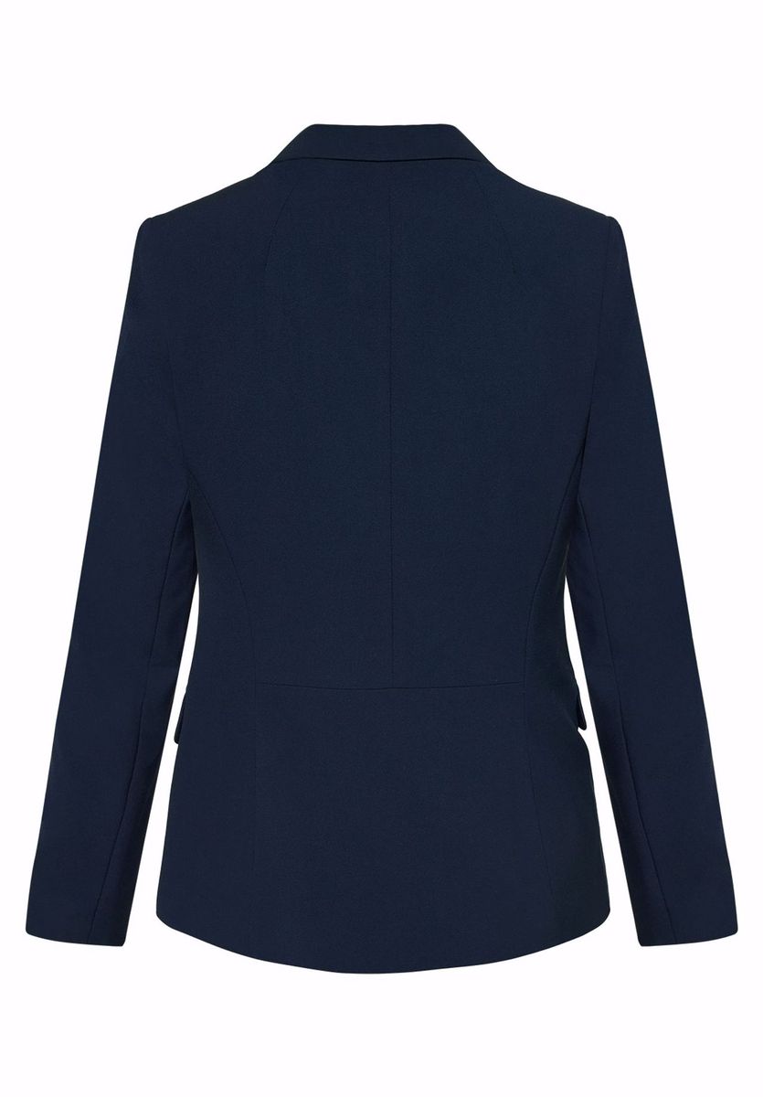Klassischer marineblauer Einreiher-Blazer