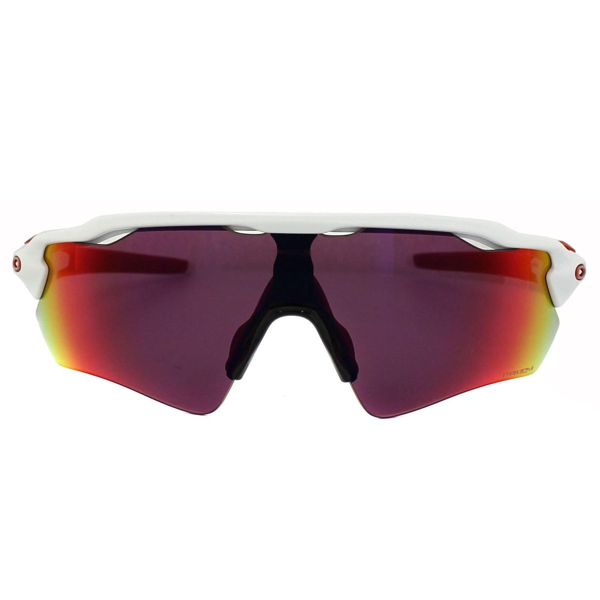 Sportliche weiße Sonnenbrille mit Prizm-Gläsern