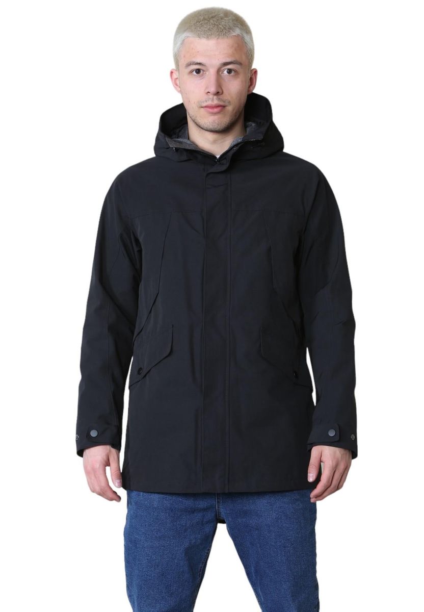 Kapuzenjacke aus Baumwollmischung