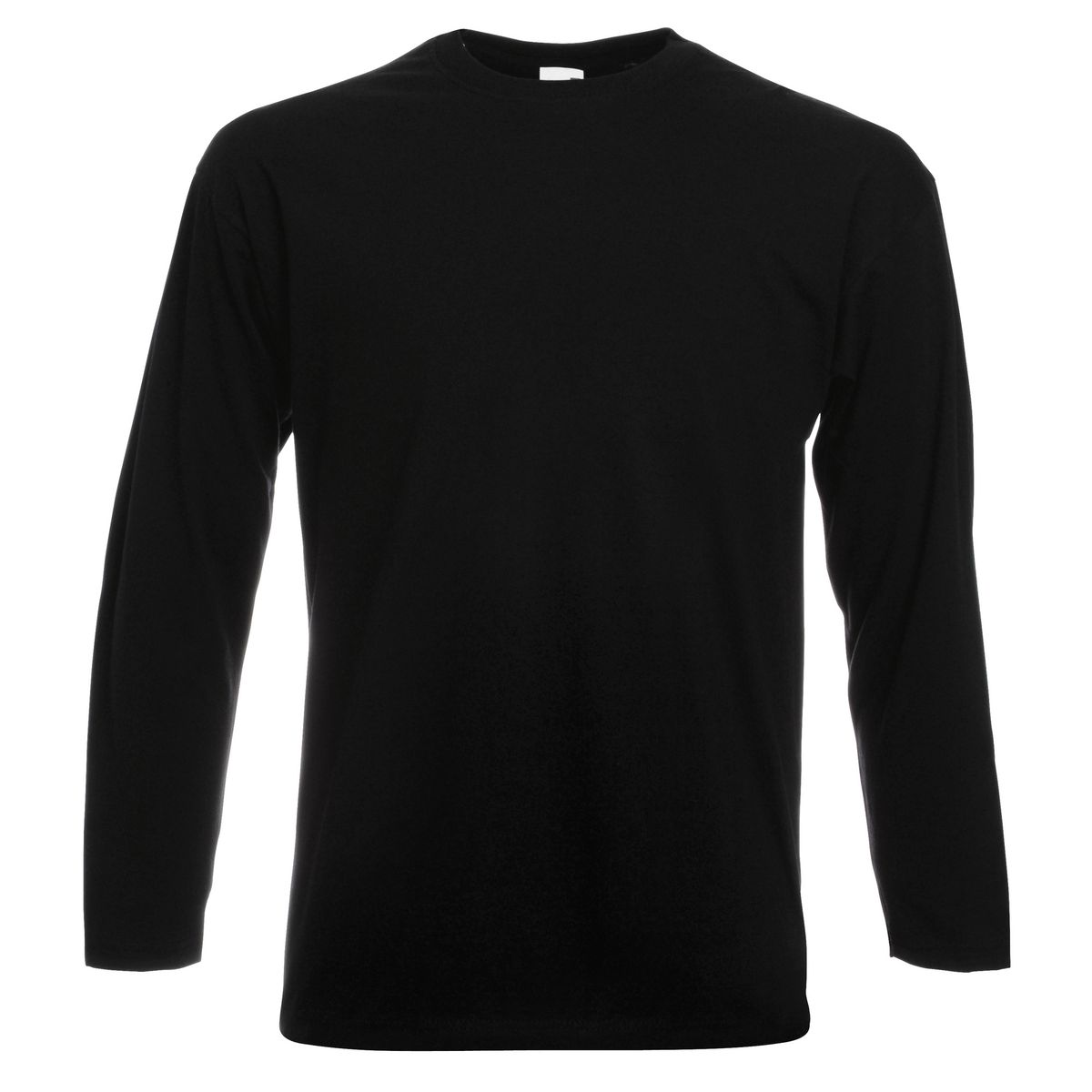 Schwarzes Langarmshirt für Herren