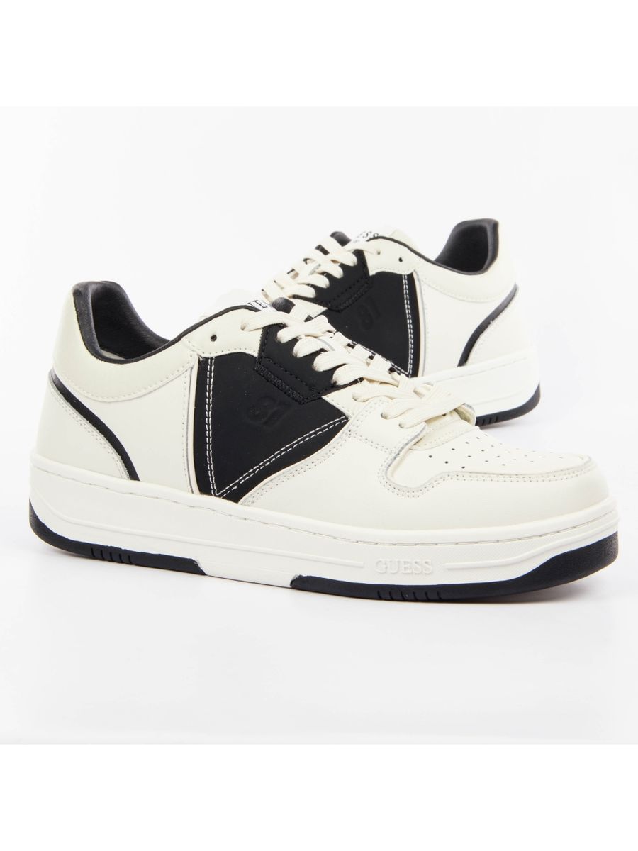 Ancona Low-Tops mit Kontrasteinsätzen