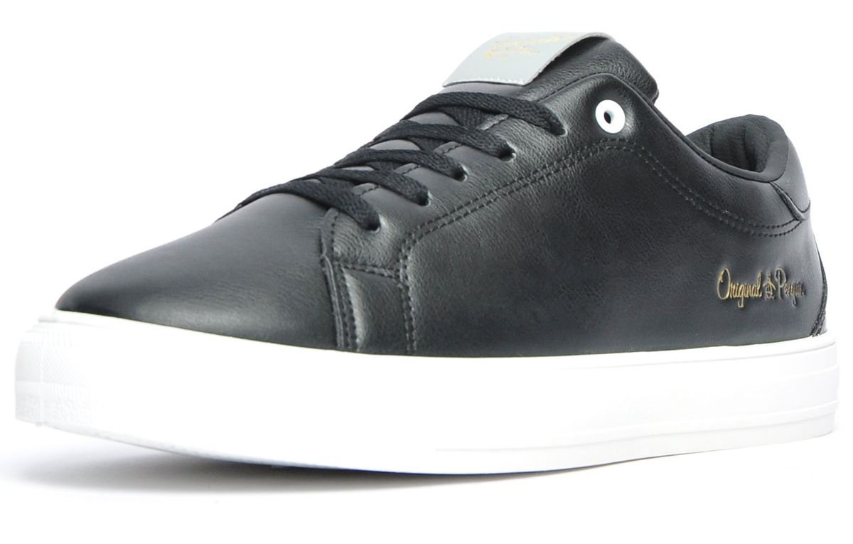 Minimalistische Glattleder Low-Tops