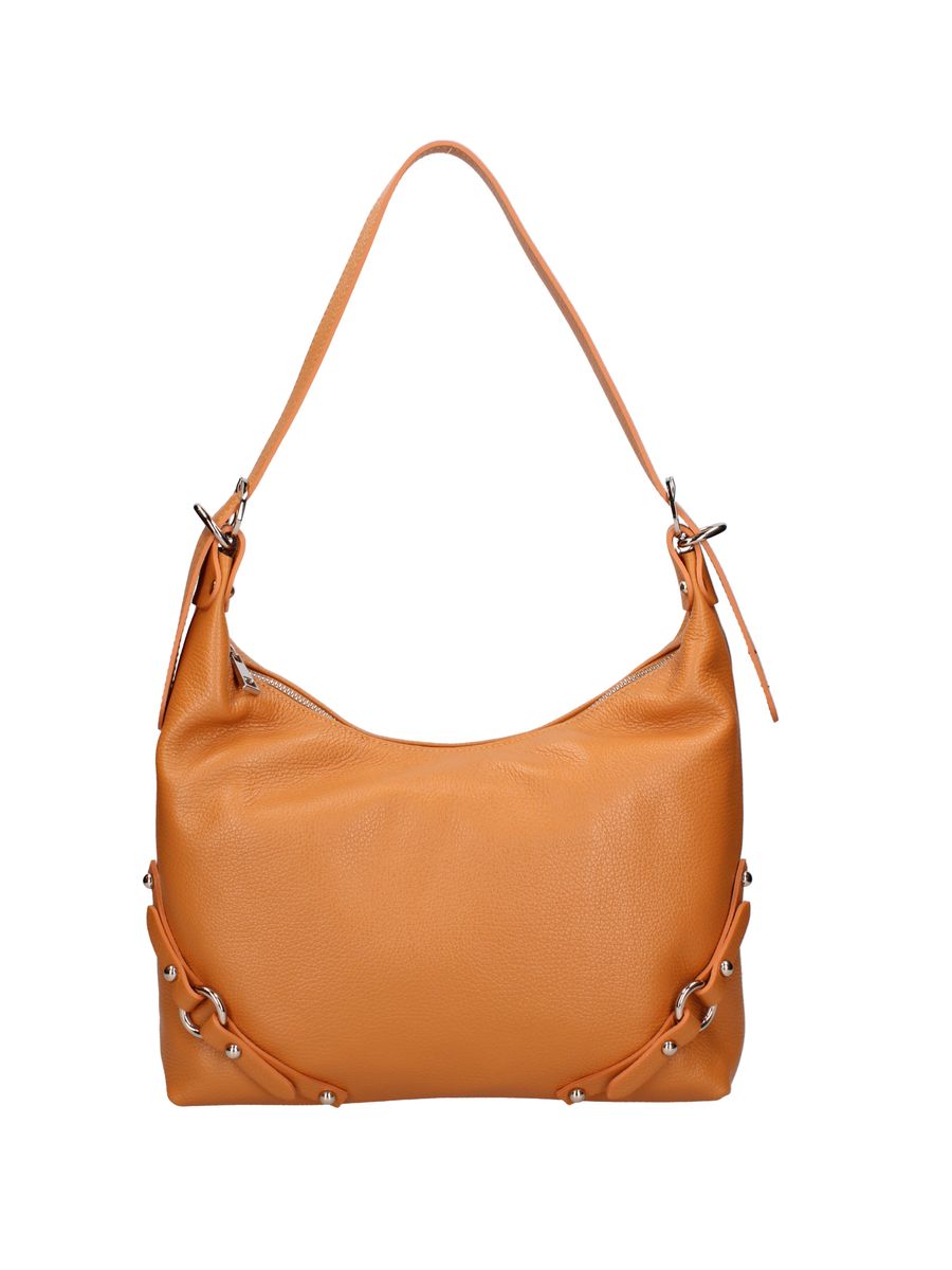 Klassische Leder Umhängetasche Hobo-Stil