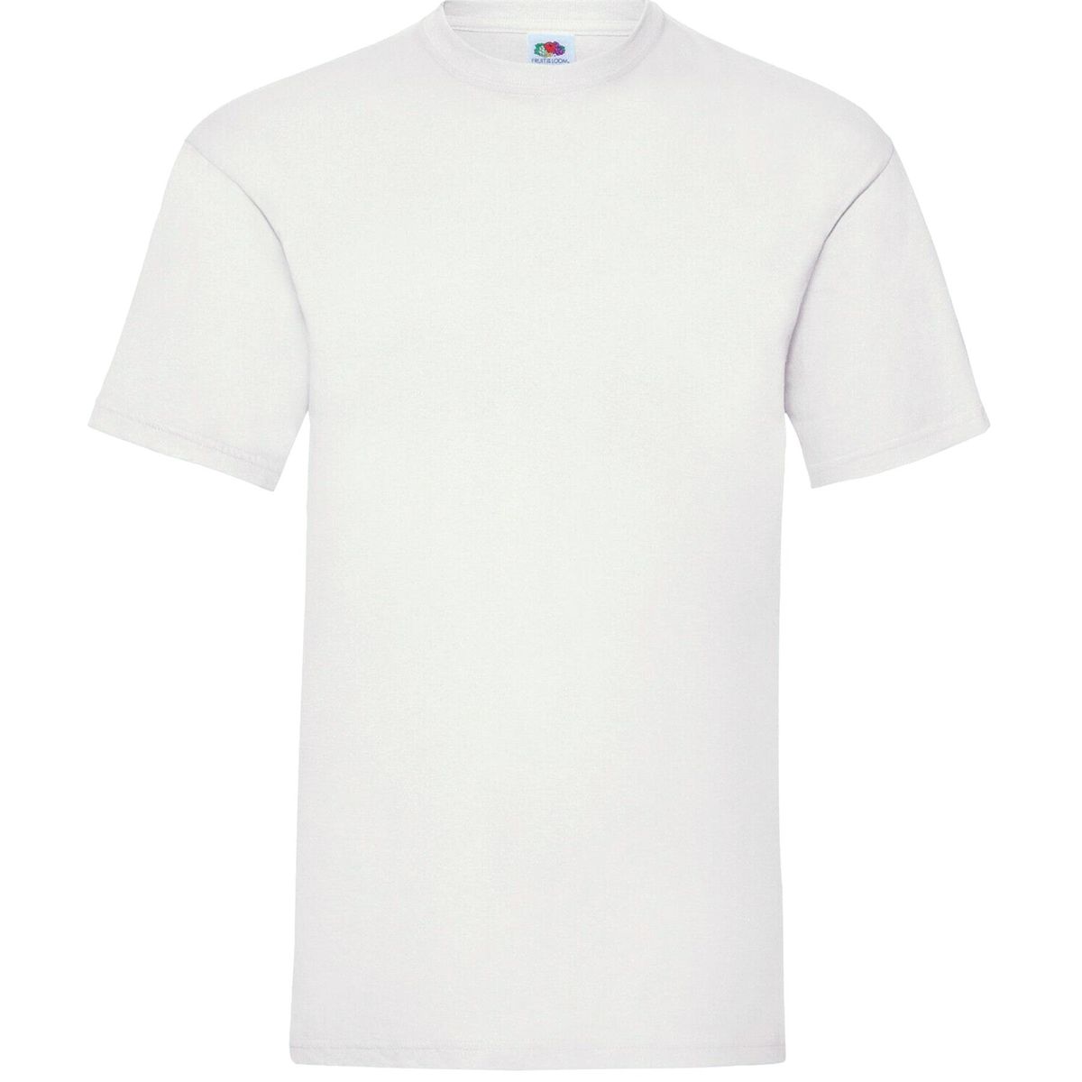 Klassisches Baumwoll-T-Shirt mit Rundhalsausschnitt