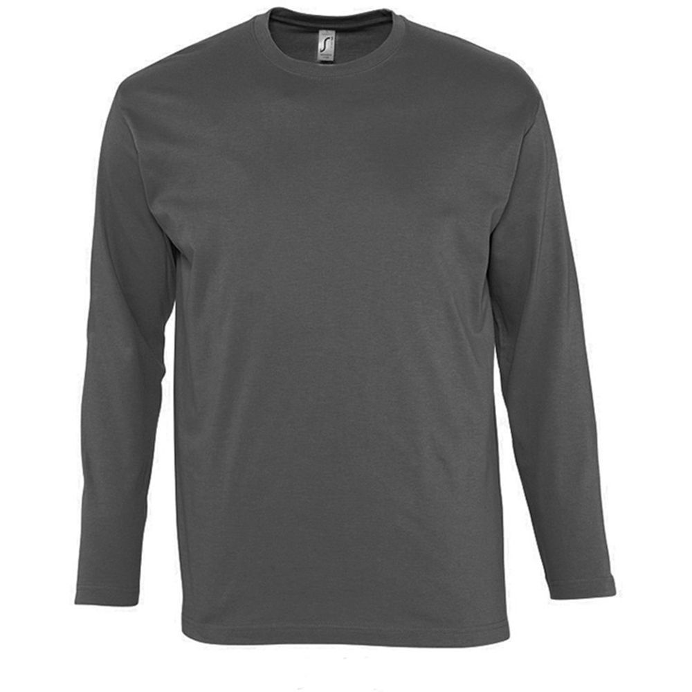 Herren Langarm Baumwoll T-Shirt