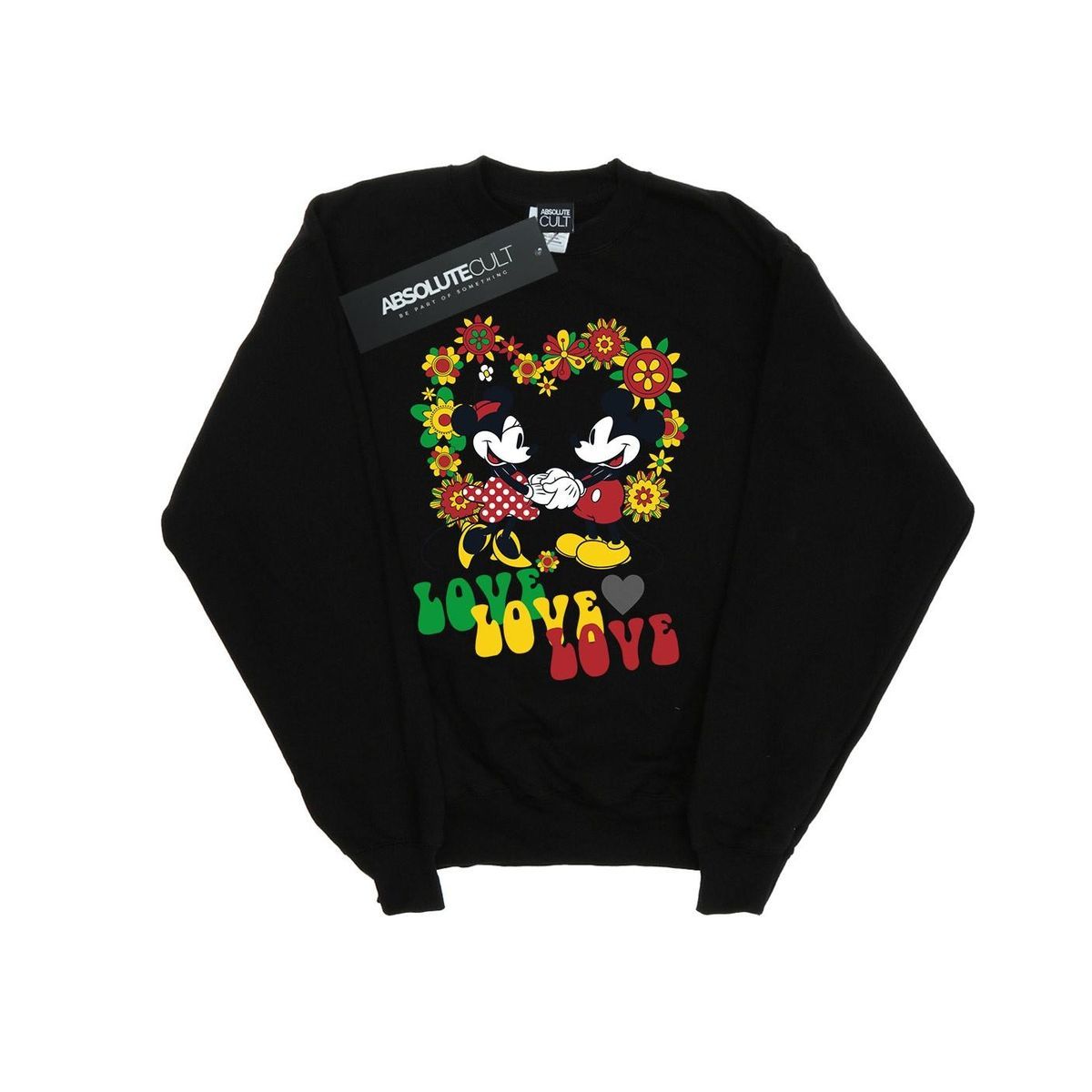 Mickey & Minnie Hippie Love Sweatshirt