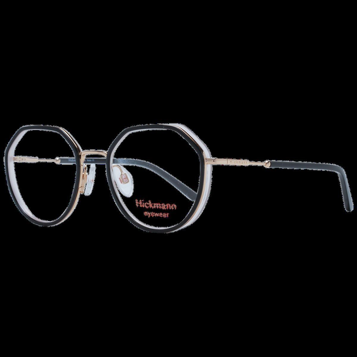 Geometrische Brille mit Metallakzenten