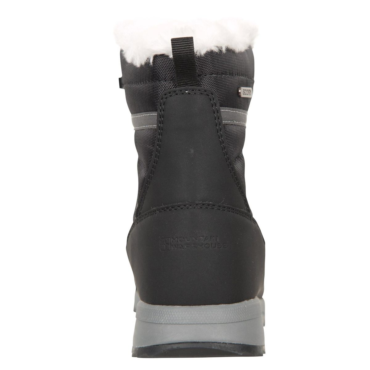 Gefütterte Outdoor-Stiefel mit Schnürzug