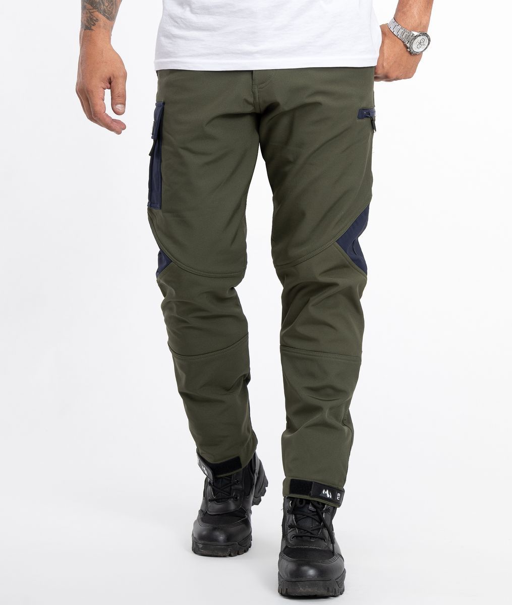 Funktionale Outdoor Softshell-Wanderhose