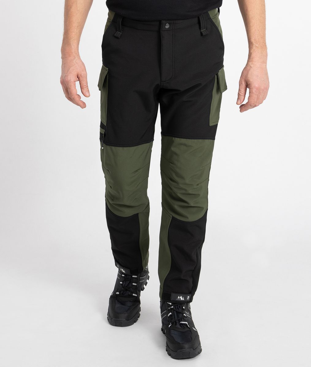 Funktionale Outdoor Softshell-Wanderhose