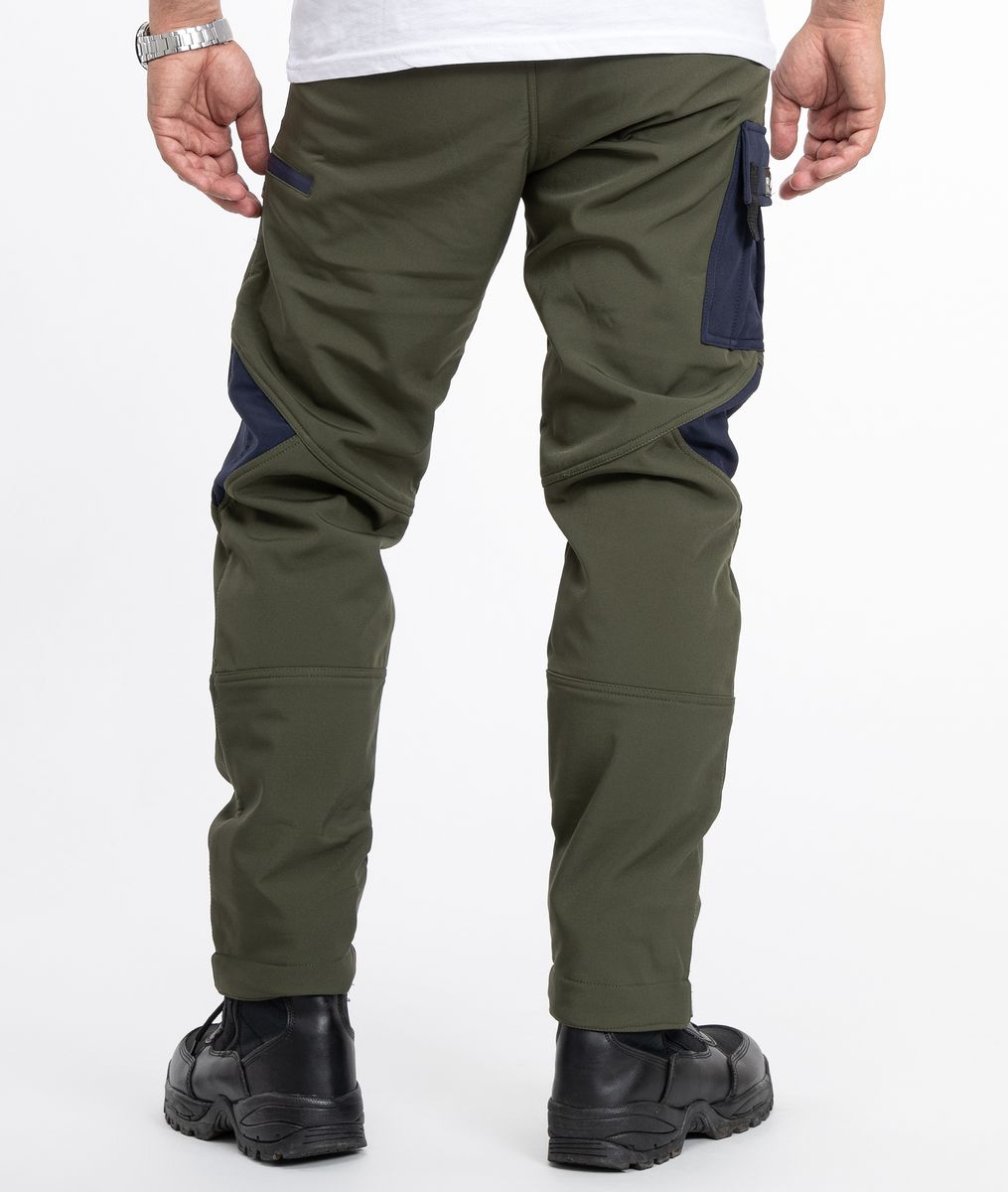 Funktionale Outdoor Softshell-Wanderhose