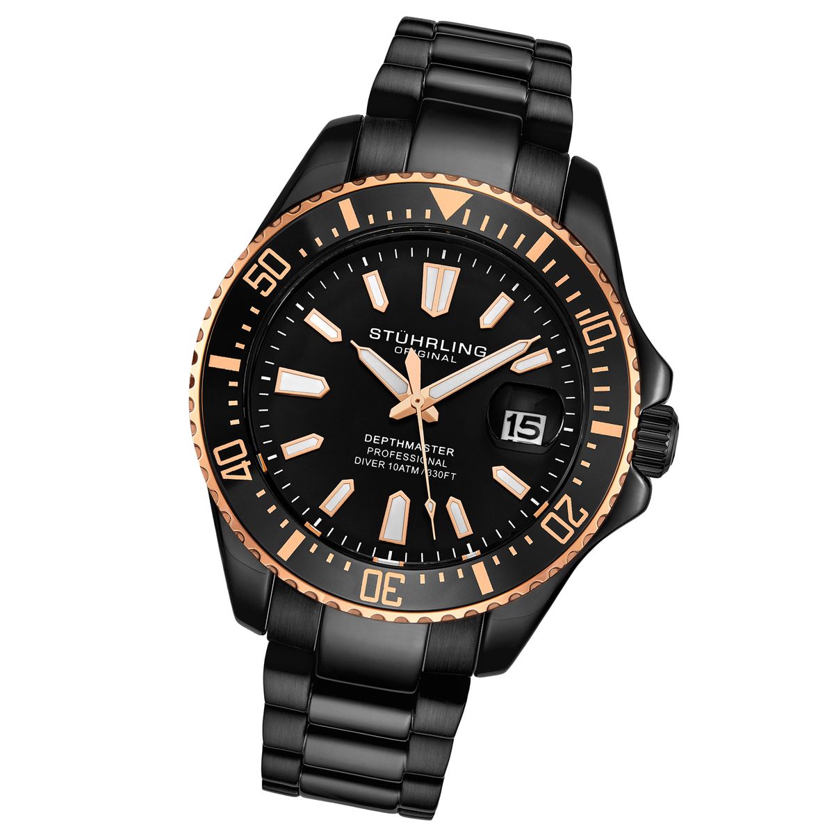 Professionelle Depthmaster Quarz Taucheruhr