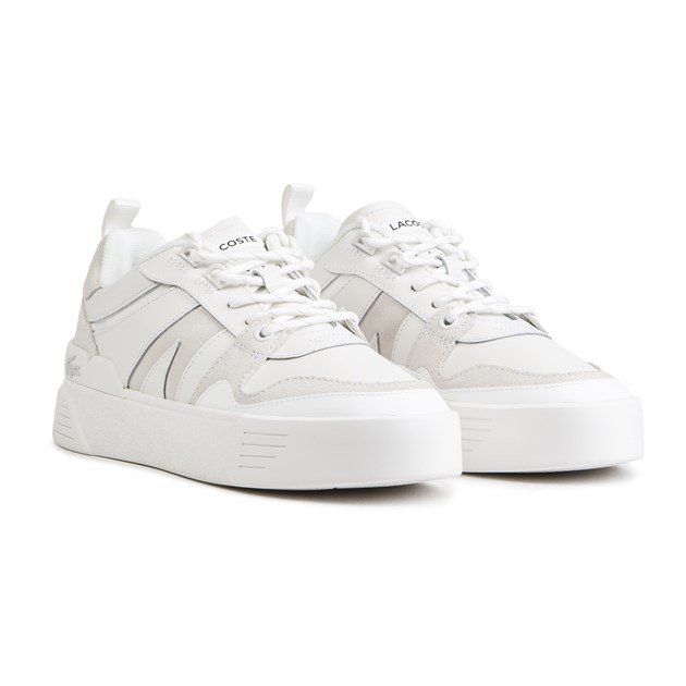Moderne Plateau-Leder-Sneaker