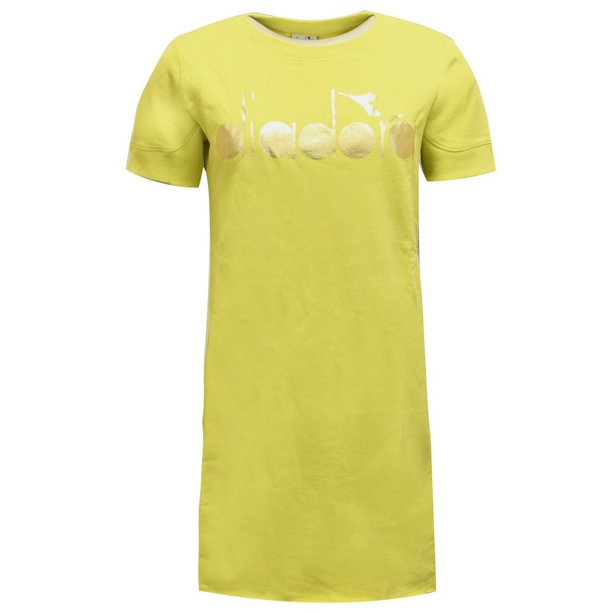 Lässiges Damen T-Shirt Kleid mit kurzen Ärmeln