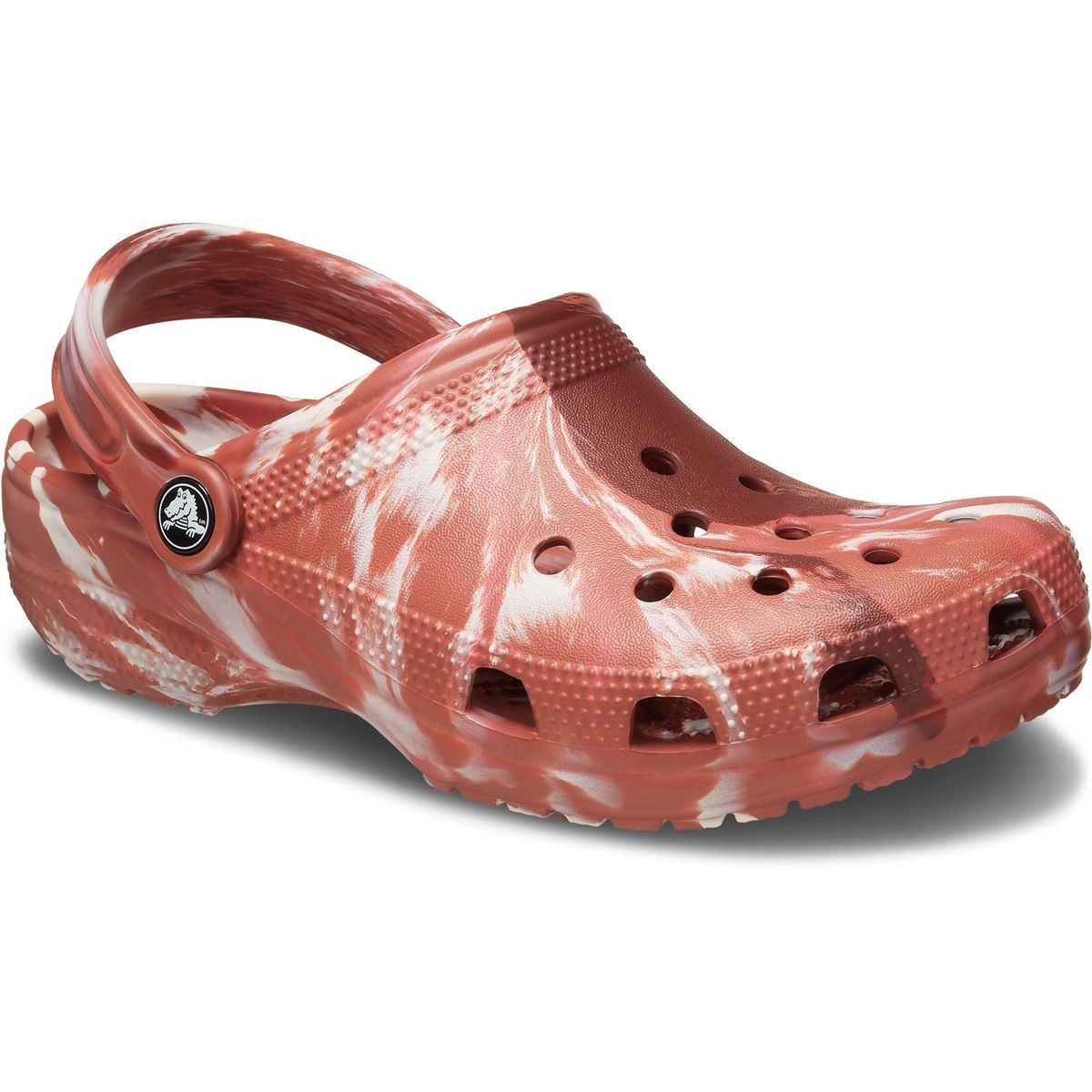 Klassische Clogs mit Marmor-Muster