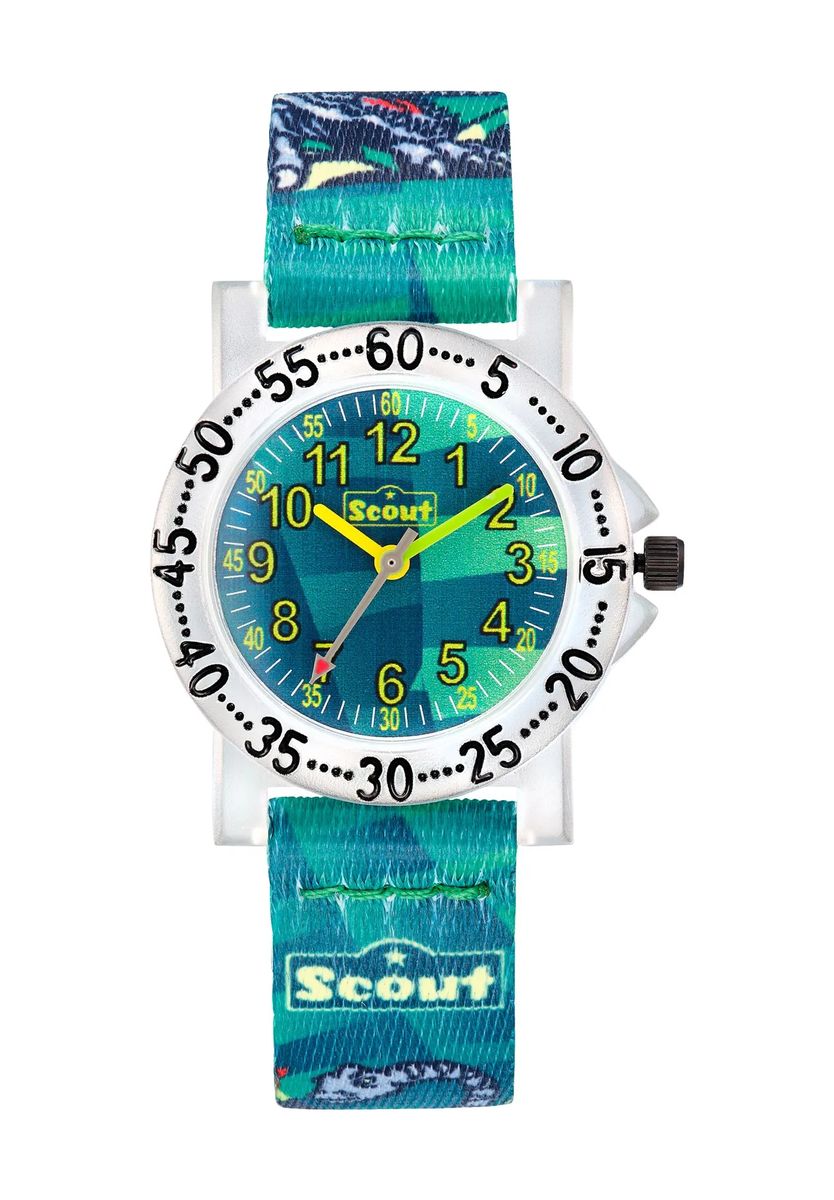 Scout® Kinder Armbanduhr, GRÜN, 99