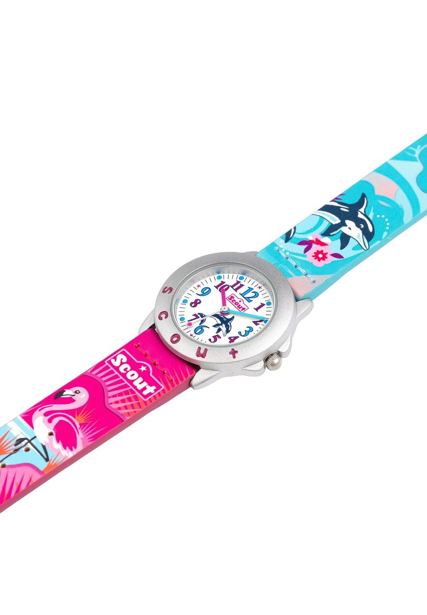 Scout® Kinder Armbanduhr, GRÜN, 99