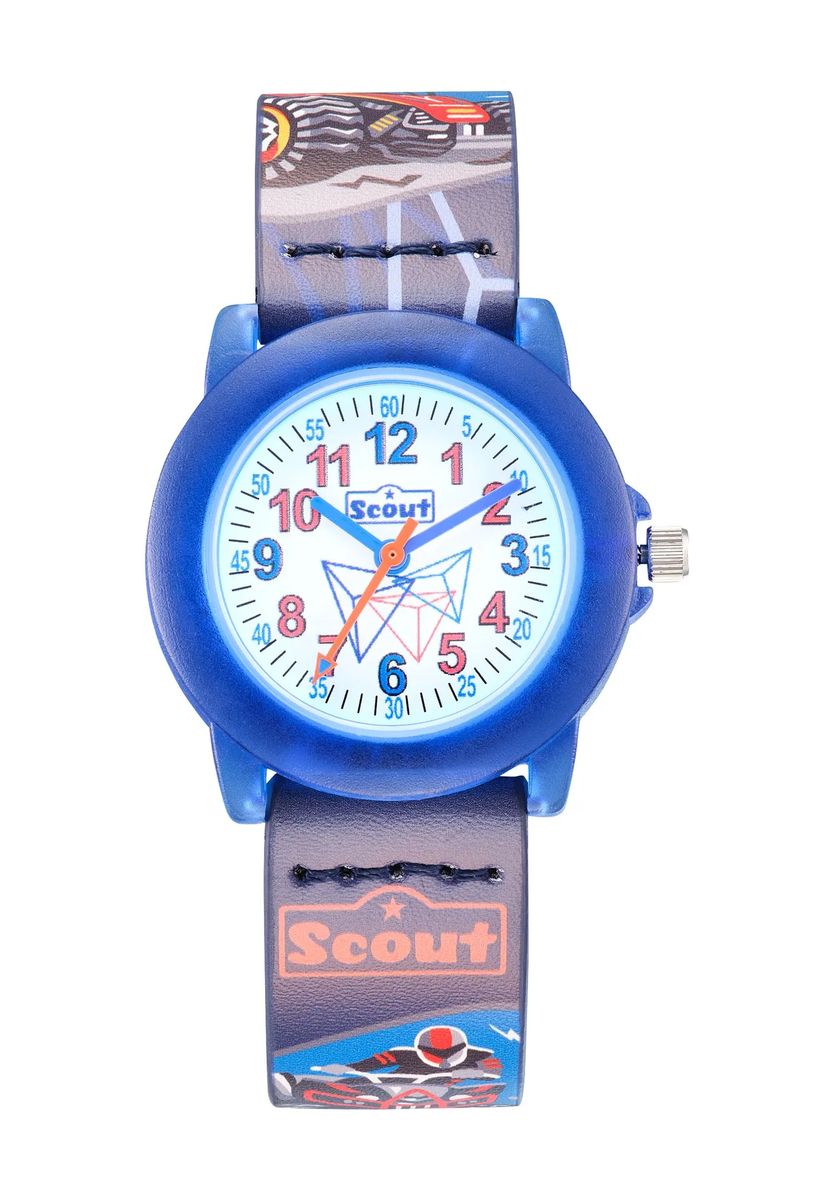 Scout® Kinder Armbanduhr, BLAU, 99