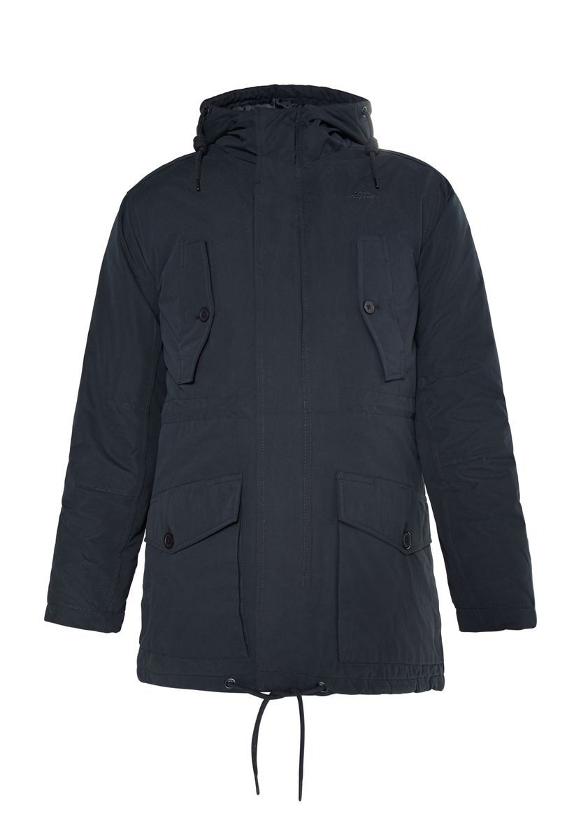 Herren Winterparka mit Kapuze, warm gefüttert