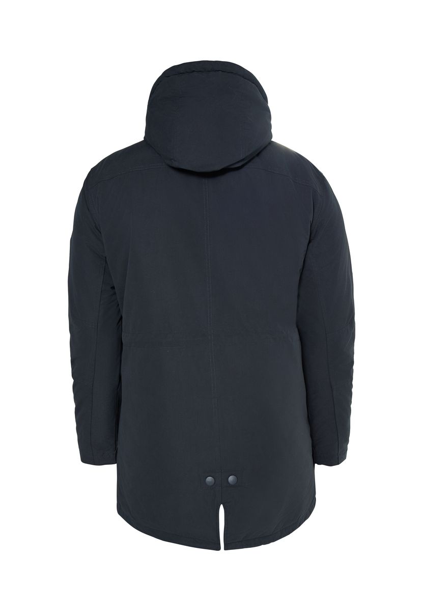 Wattierter Winteranorak mit Kapuze