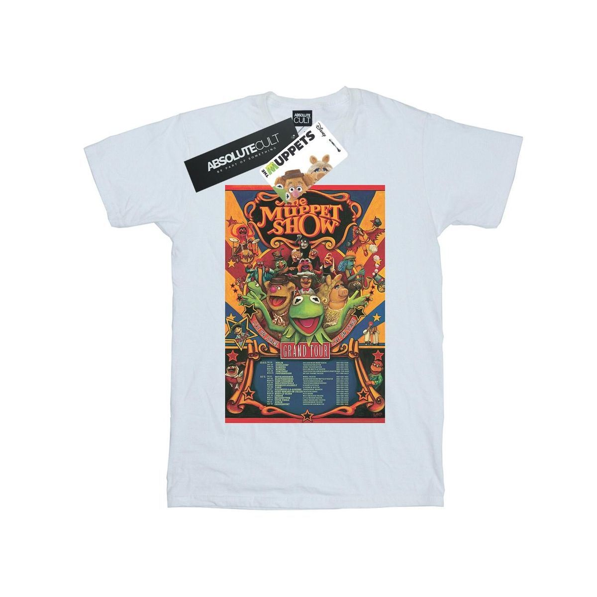 Disney - "The Muppets The Muppet Show" T-Shirt für Herren (Weiß)
