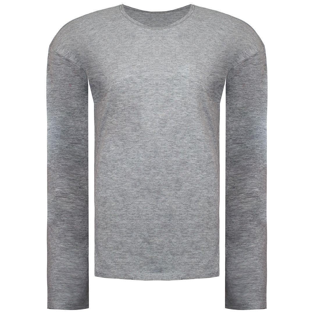 Damen Langarmshirt in Unifarben