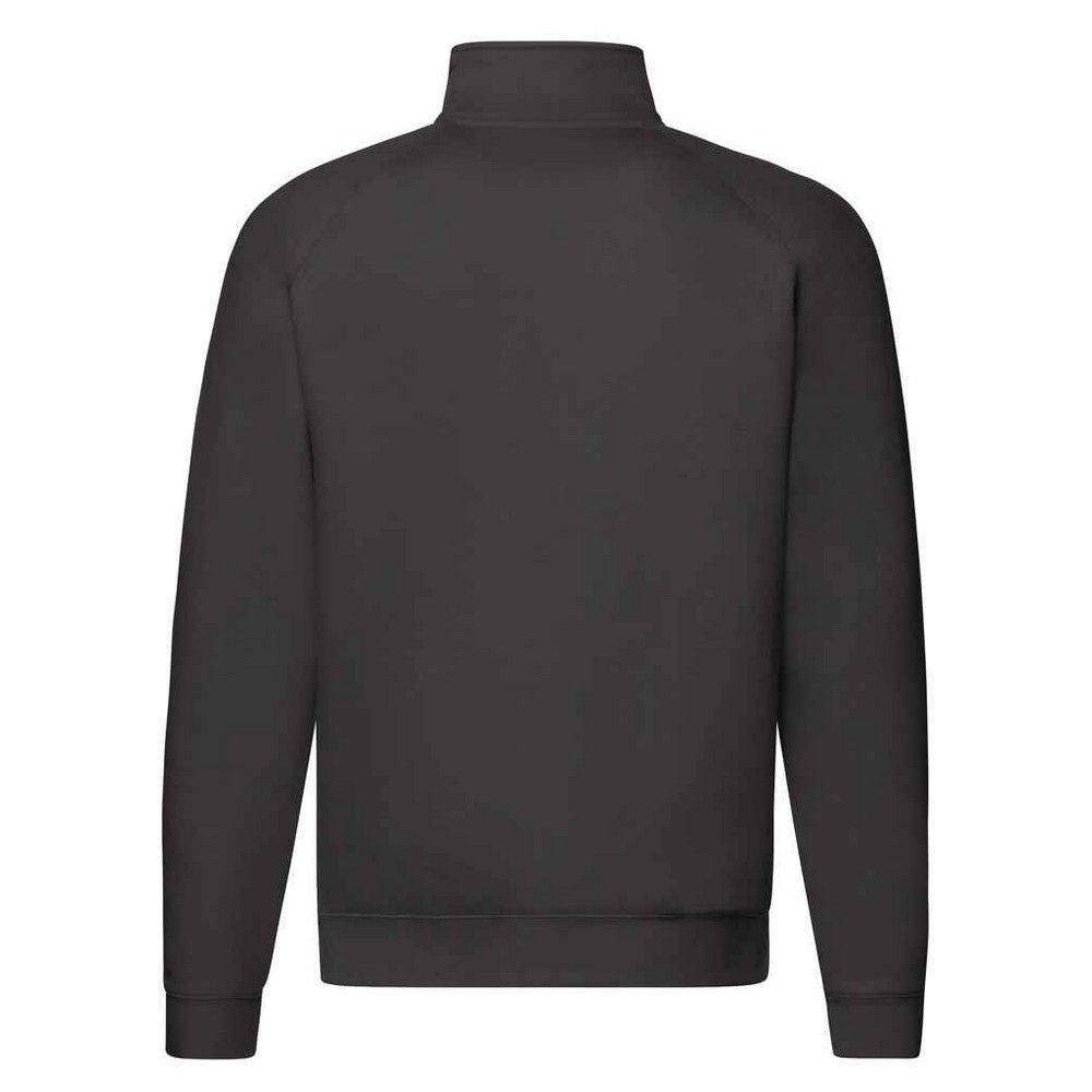 Klassisches Raglan-Sweatshirt mit Halbreißverschluss