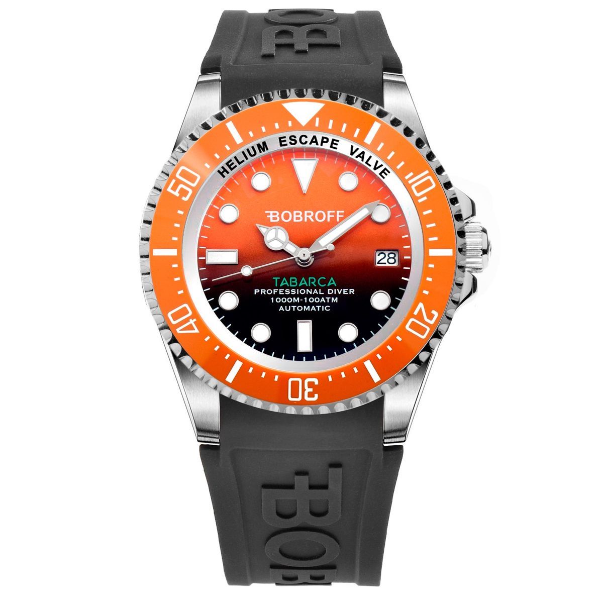 Herrenuhr Bobroff BF0004bn-BFSTN (Ø 42 mm)