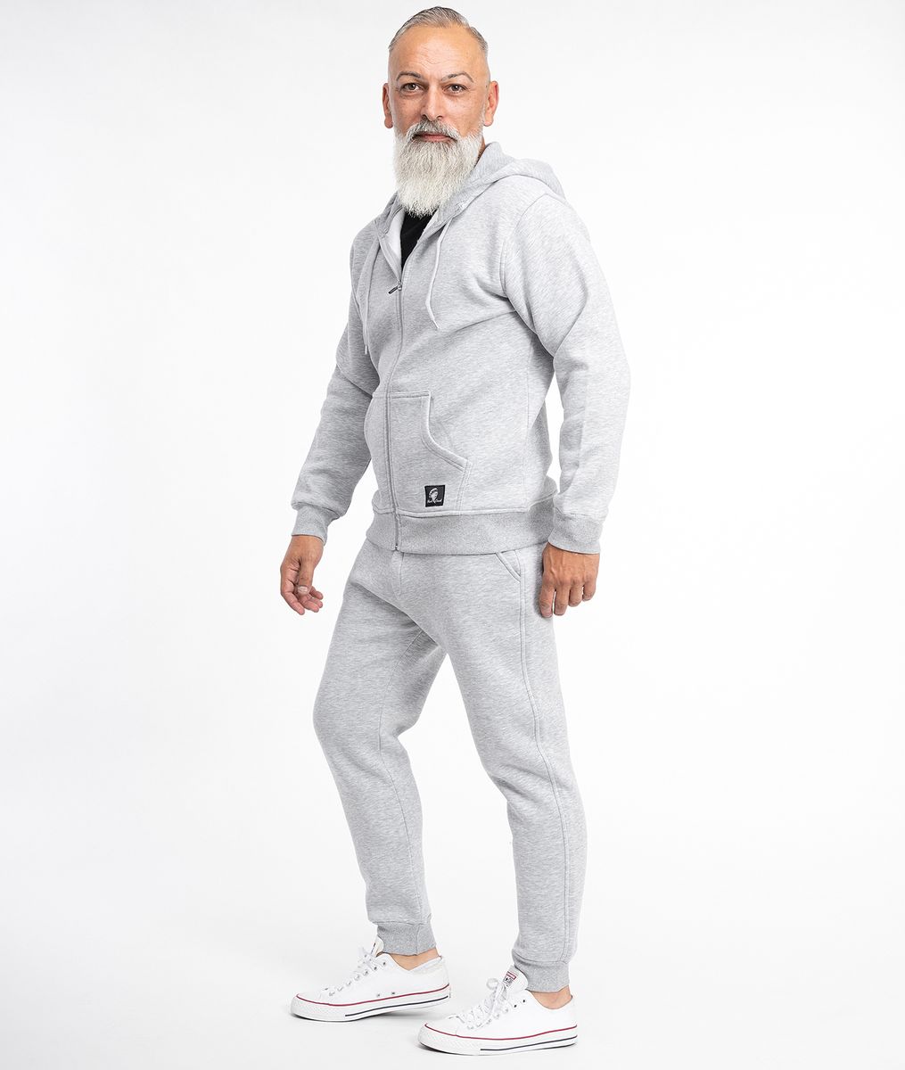Klassische Kapuzenjacke und Jogginghose Set