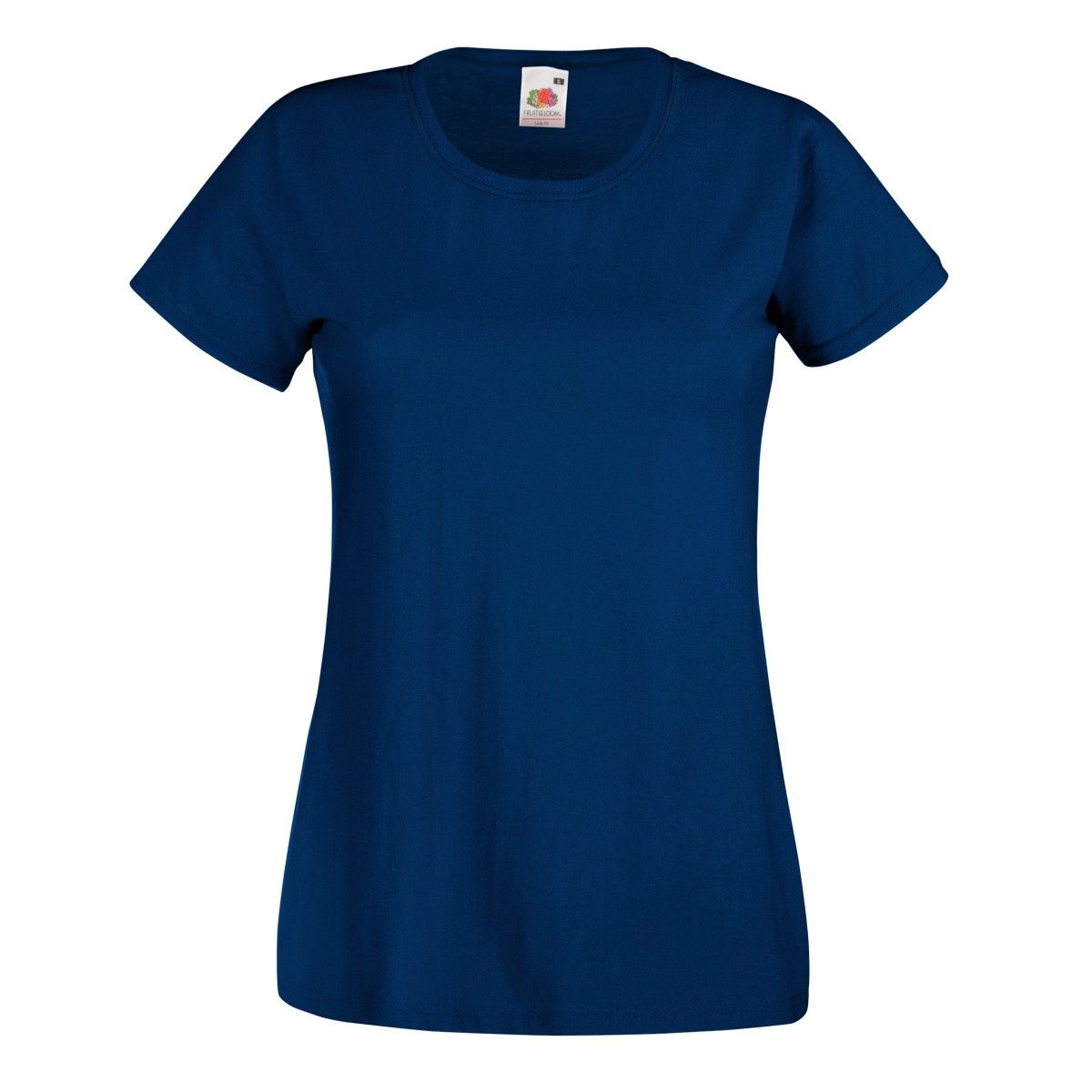 Damen tailliertes Kurzarm-T-Shirt