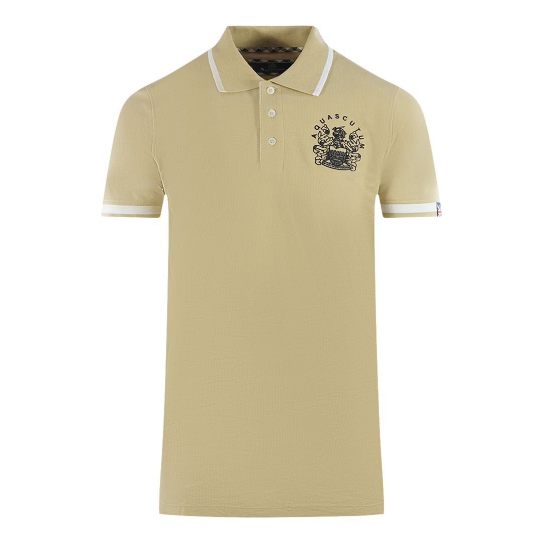 Klassisches Baumwoll-Polohemd mit Logo-Patch