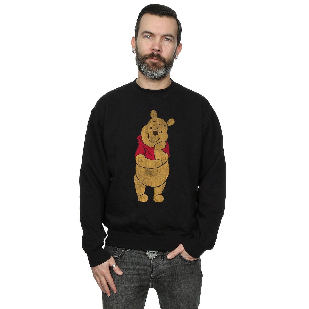 Vintage-Stil Sweatshirt mit Charakter-Grafik