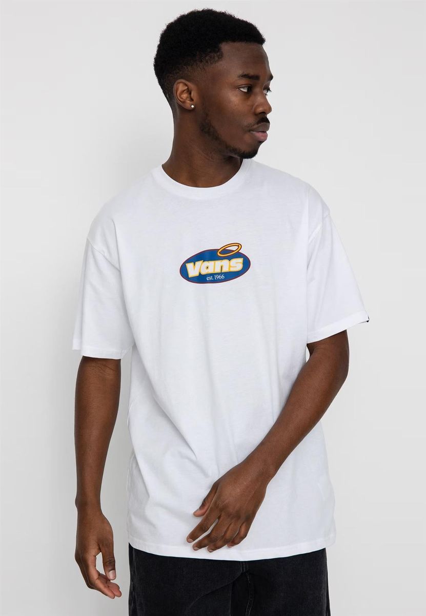 T-Shirt mit Grafikprint und klassischer Passform