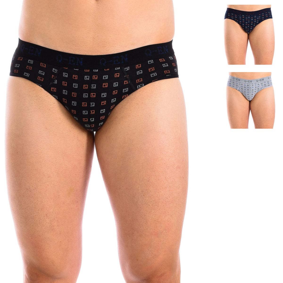 Unterhosen Slips mit Druck 3er-Pack