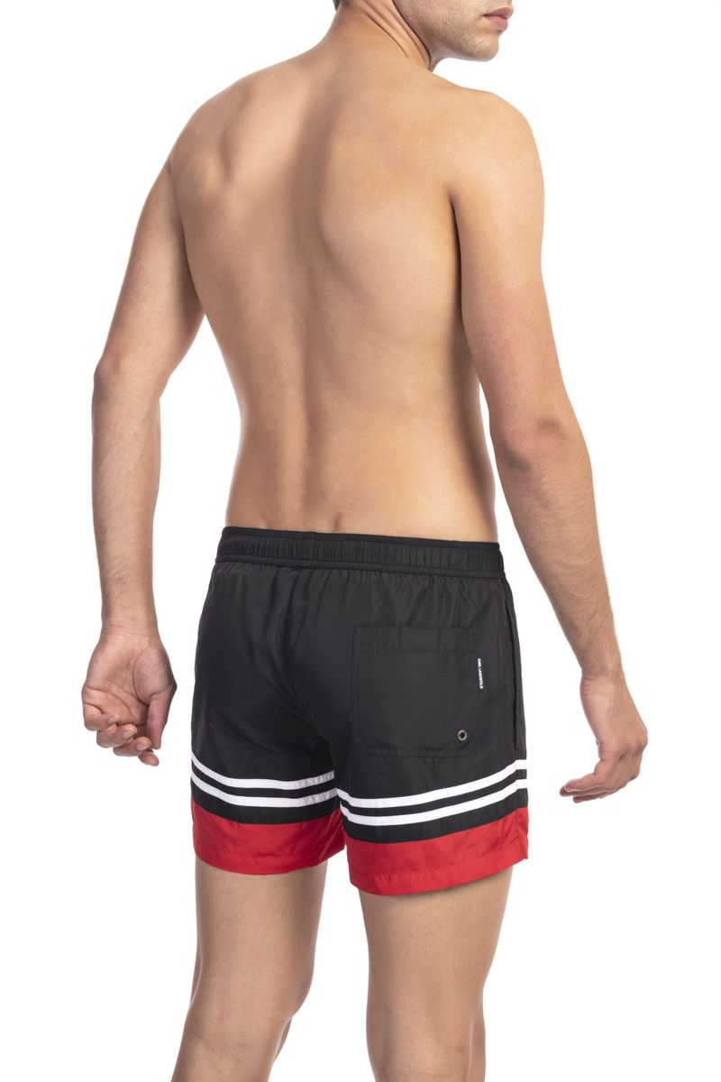Logo-Shorts mit Kontraststreifen