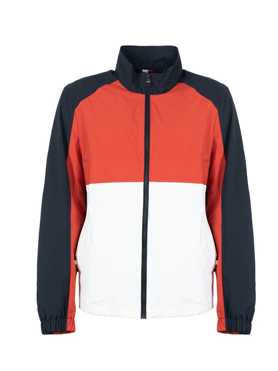 Farbblock Windbreaker Jacke