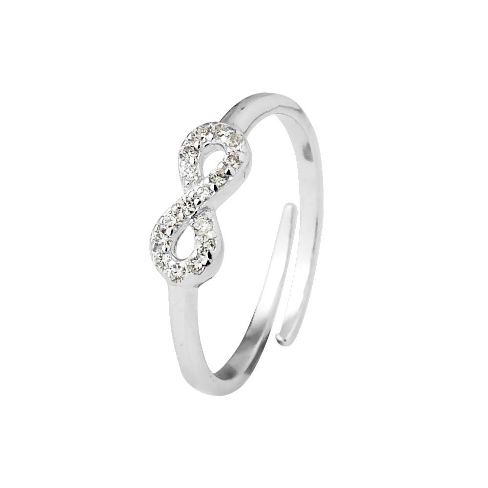 Funkelnder Unendlichkeits-Knoten-Ring