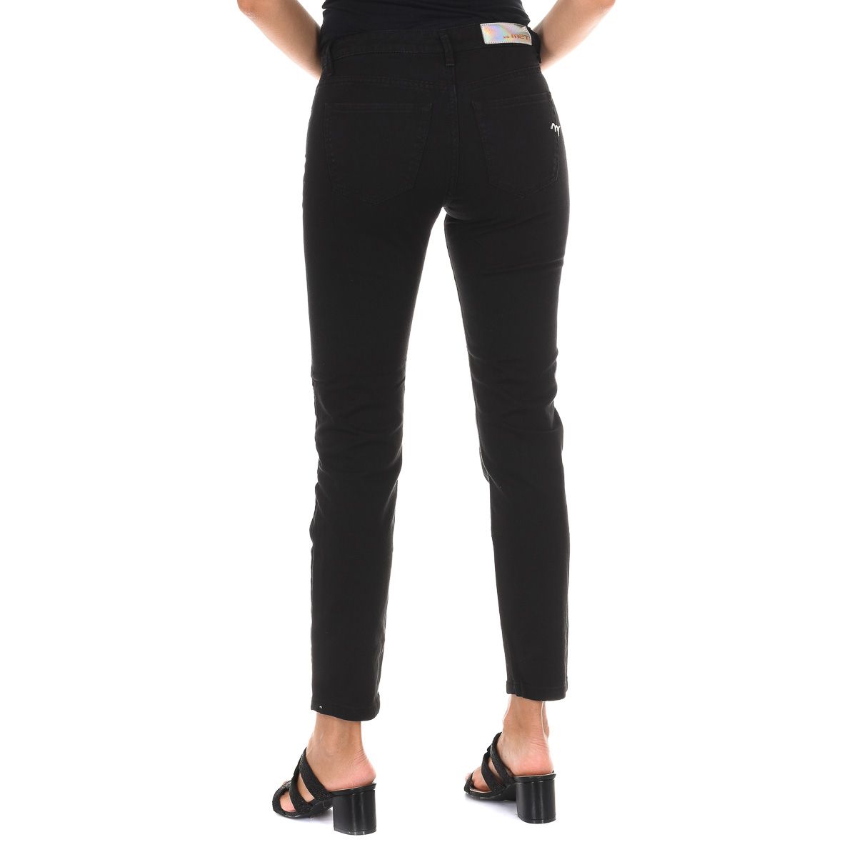 Klassische Slim-Fit Baumwollhose