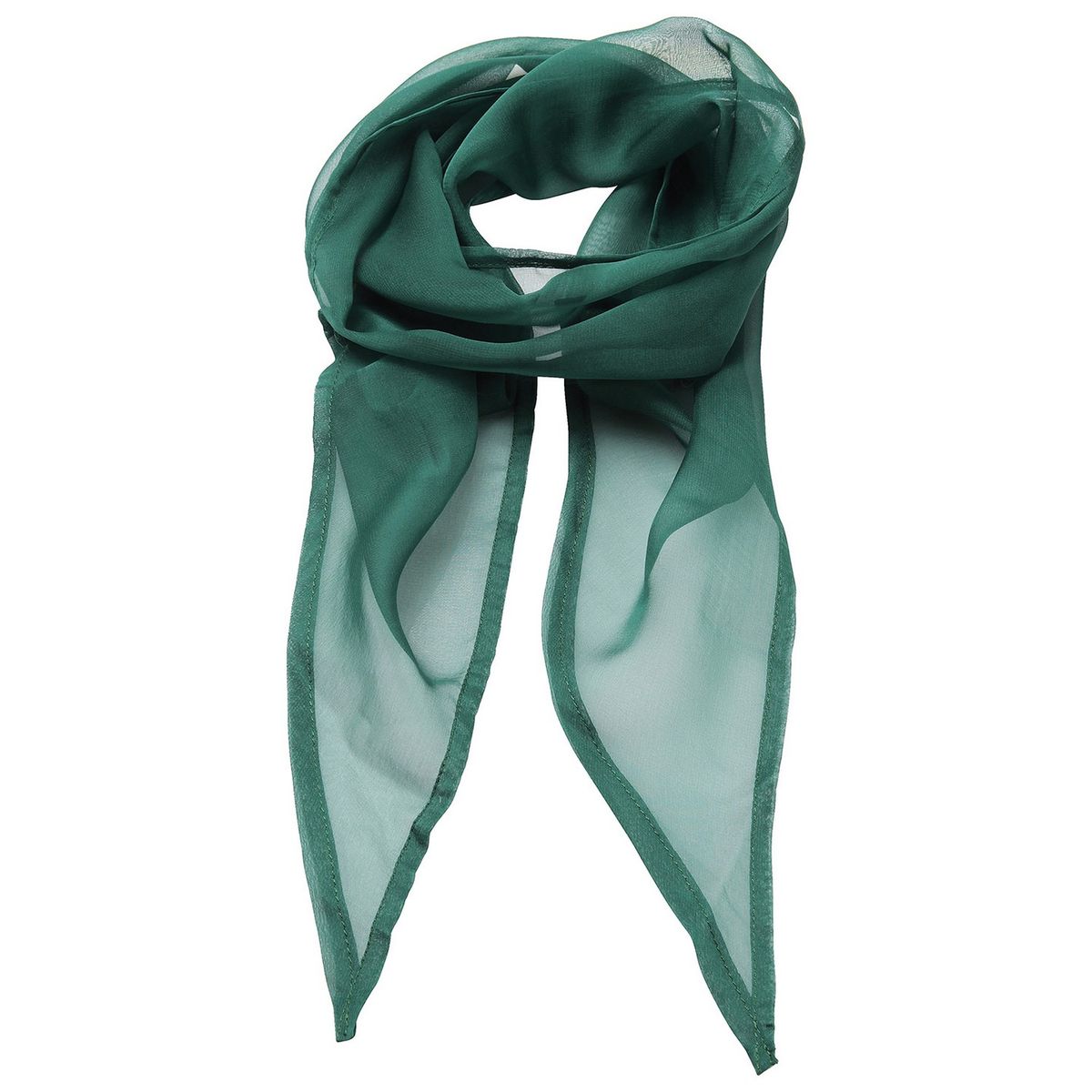 Leichter Chiffonschal in Unifarben