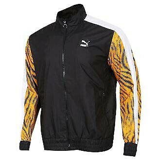 Herren Track Jacke mit Tigerdruck