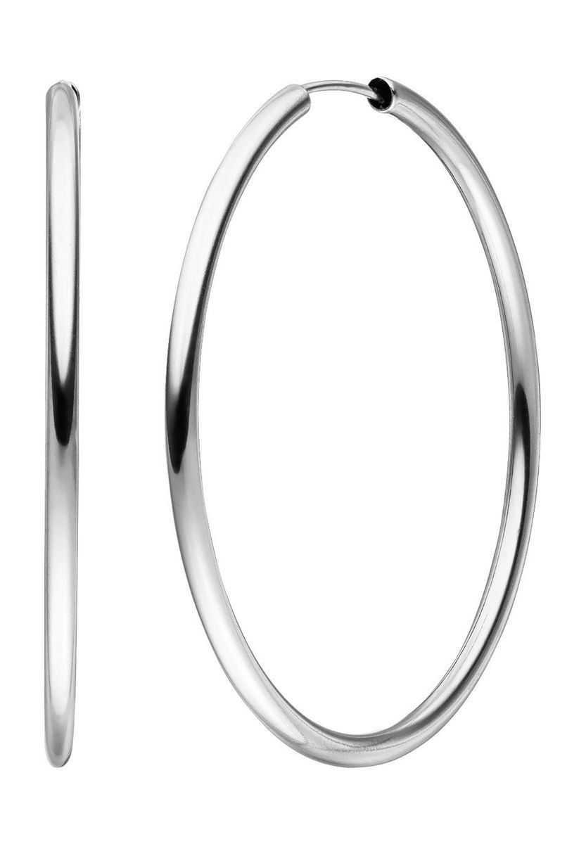 Elegante Creolen aus Sterling Silber