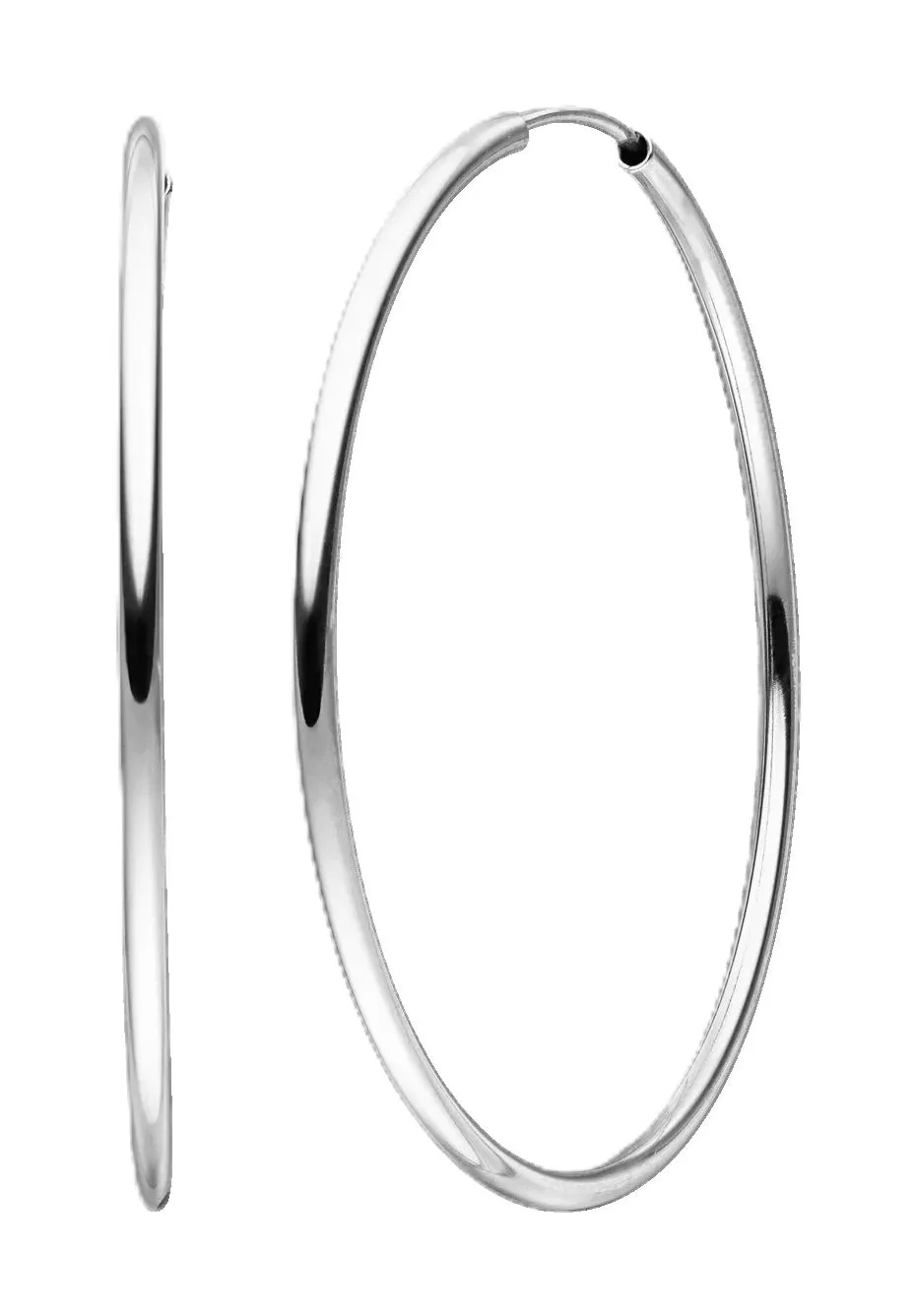 Elegante Creolen aus Sterling Silber