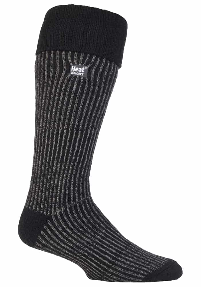 Thermo-Stiefelsocken für Herren mit Streifen