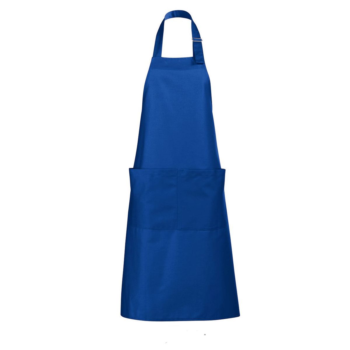 Klassische königsblaue Unisex-Schürze