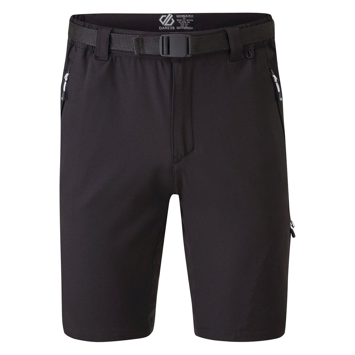 Dare 2B Mens Tuned In Pro Leichte Cargo Shorts (Schwarz)