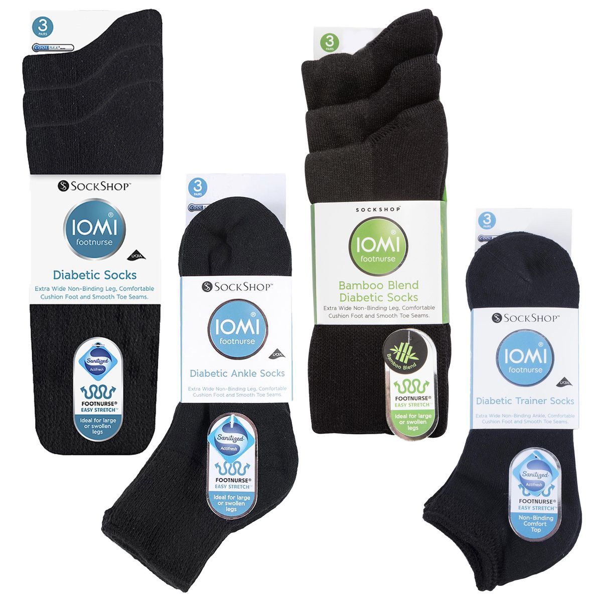 Extra Breite Diabetiker Komfortsocken